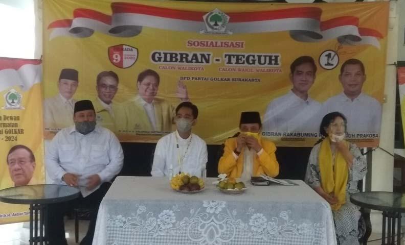 title Dukung Gibran di Pilwalkot Solo, Partai Golkar Targetkan Sumbang 27.000 Suara Dukung Gibran di Pilwalkot Solo, Partai Golkar Targetkan Sumbang 27.000 Suara