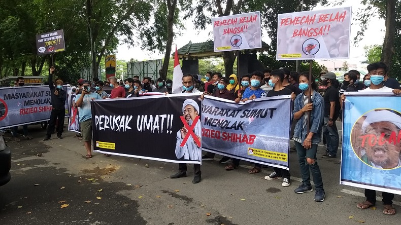 Demo Tolak Habib Rizieq ke Sumut, Ustaz Khair Munthe: Dia Bukan Imam Besar Umat Islam