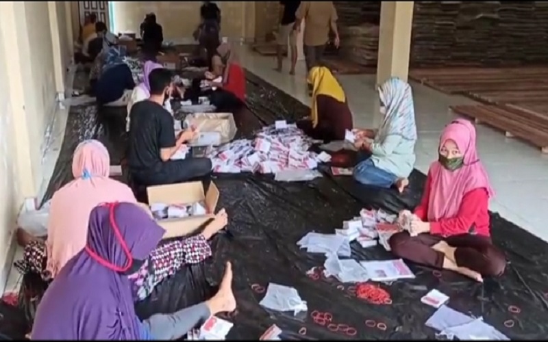 495 Lembar Surat Suara Rusak, KPU OKU: Pilkada Jalan Terus