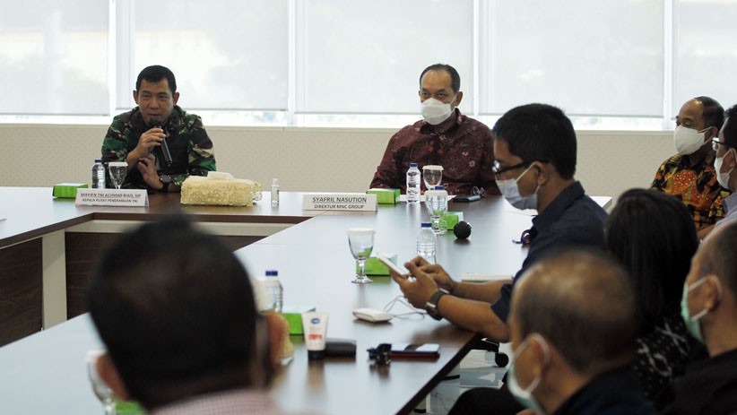 Bangun Sinergisitas, Kapuspen TNI Kunjungi MNC Media - Bagian 2