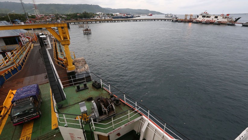 Suasana Sepi Pelabuhan Ketapang karena Pandemi Covid-19 - Bagian 2