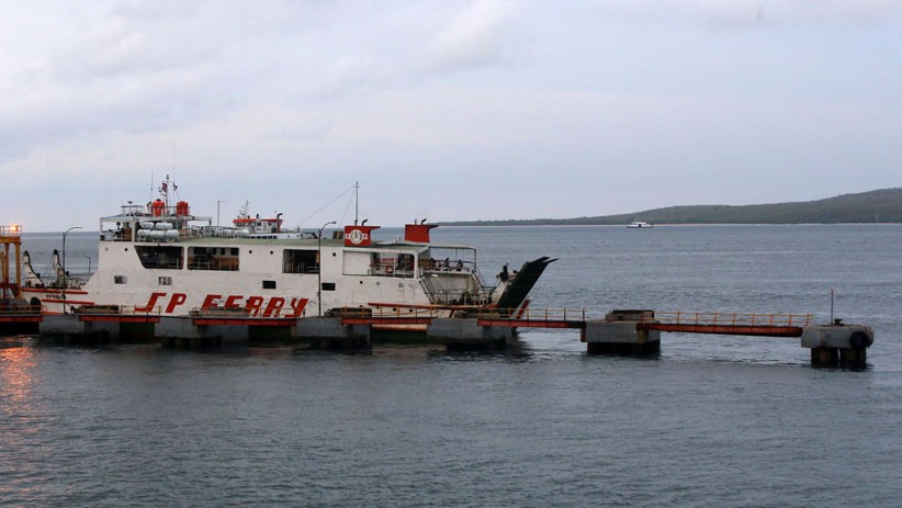 Suasana Sepi Pelabuhan Ketapang karena Pandemi Covid-19