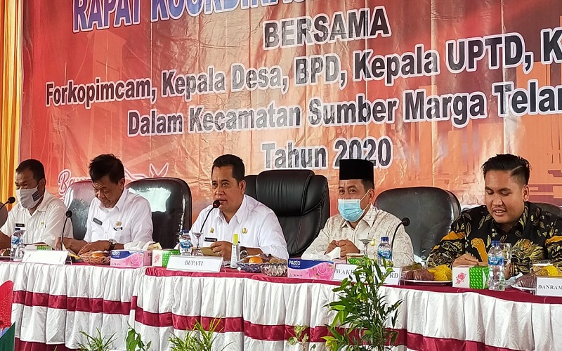 Bupati Banyuasin Ngantor di Kantor Camat, Ada Apa?