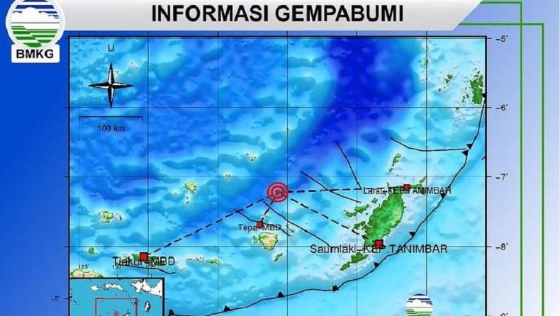 Gempa M3,7 Guncang Maluku Barat Daya, Tak Berpotensi Tsunami
