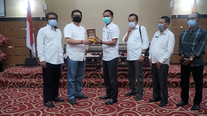 Wabup Gianyar Kunker ke Mataram, Tertarik Terapkan Program Kelompok Informasi Masyarakat