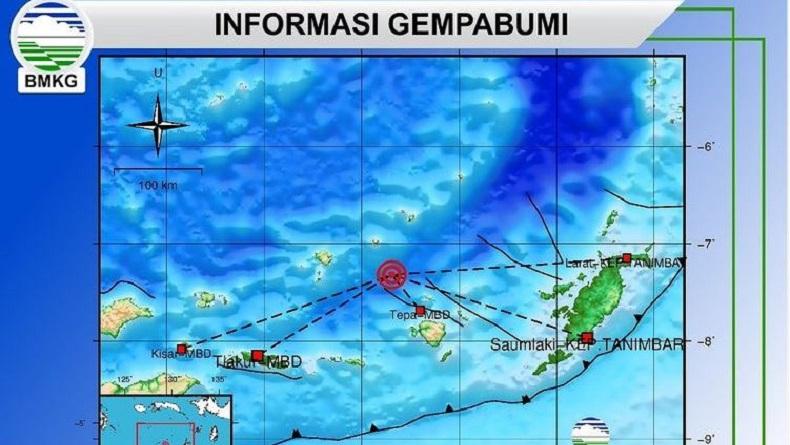 title Gempa Bumi M4,8 Guncang Maluku Barat Daya, Tidak Berpotensi Tsunami Gempa Bumi M4,8 Guncang Maluku Barat Daya, Tidak Berpotensi Tsunami