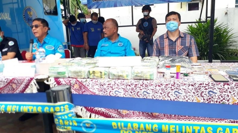 BNN Bongkar Jaringan Narkoba Medan-Riau yang Dikendalikan dari Lapas