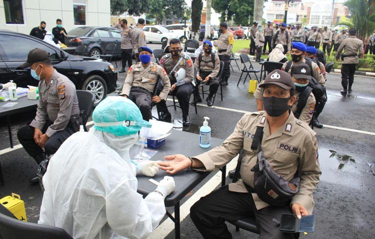 Bertugas Amankan Pilkada di DIY, 665 Polisi Rapid Test