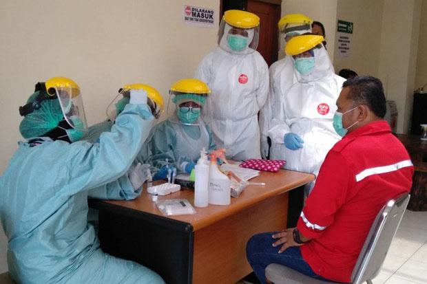 Petugas dan Relawan di Posko Utama Merapi Dites Covid-19
