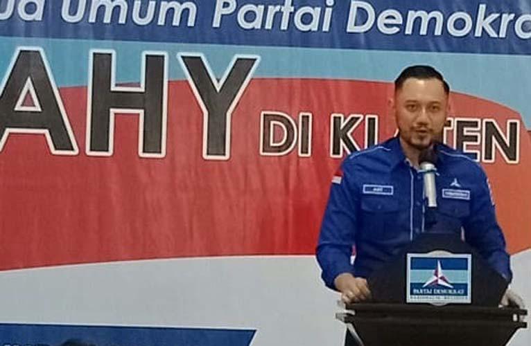  Pilkada Klaten, AHY : Kita Tak Boleh Jadi Korban, Lawan Segala Bentuk Kecurangan