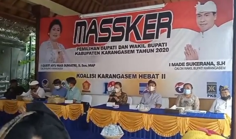 Tutup Kampanye, Pasangan Massker Optimistis Menang Pilkada Karangasem