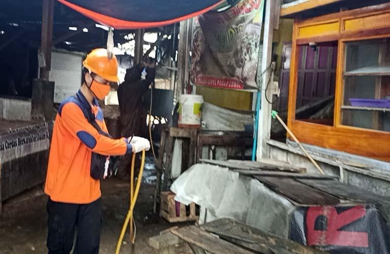 19 Pedagang dan Pegawai Terpapar Covid, Pasar Comal Pemalang Ditutup 