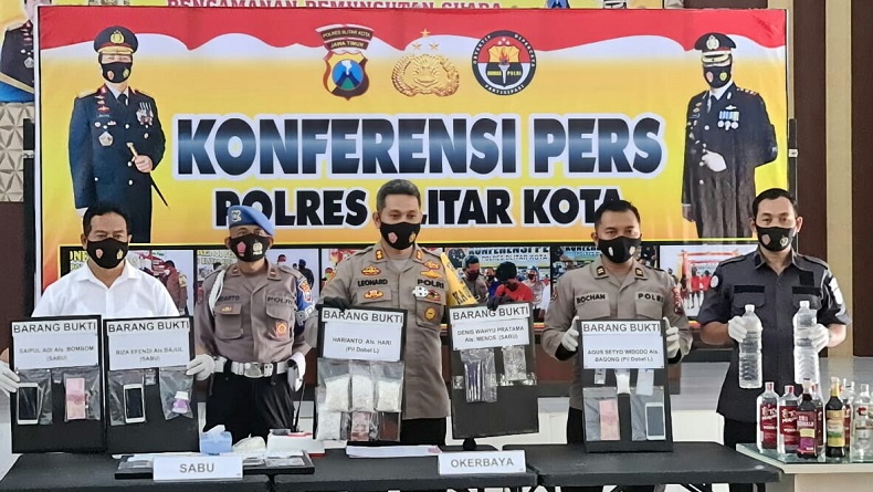 Polisi Tangkap DPO Jaringan Narkoba Lapas Madiun di Blitar