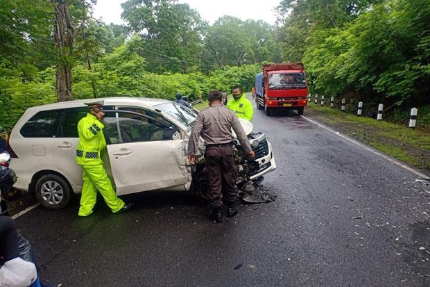 Tabrakan Avanza vs Pikap di Jalan Jogja- Wonosari, Satu Orang Tewas