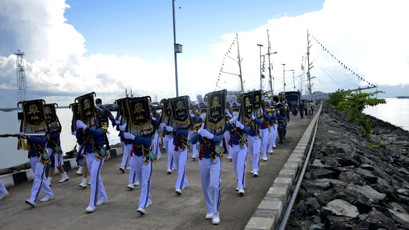 Latihan Kartika Jala Krida, KRI Bima Suci Tiba di Sorong Papua - Bagian 2