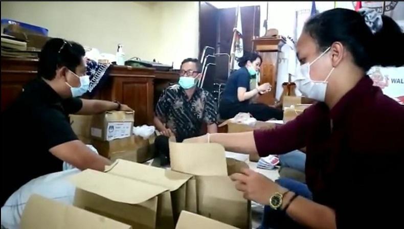 Proses Penyampulan Surat Suara di Pilwali Denpasar Selesai, Libatkan PPS dan PPK