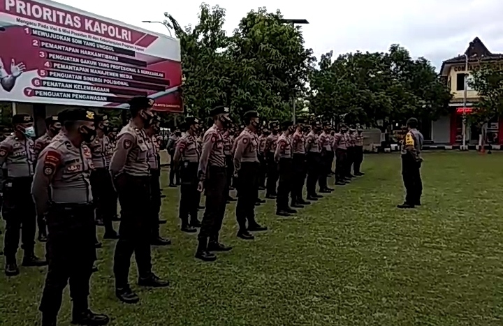 Polresta Solo Bentuk Tim Pemburu Kerumunan saat Coblosan Pilkada 