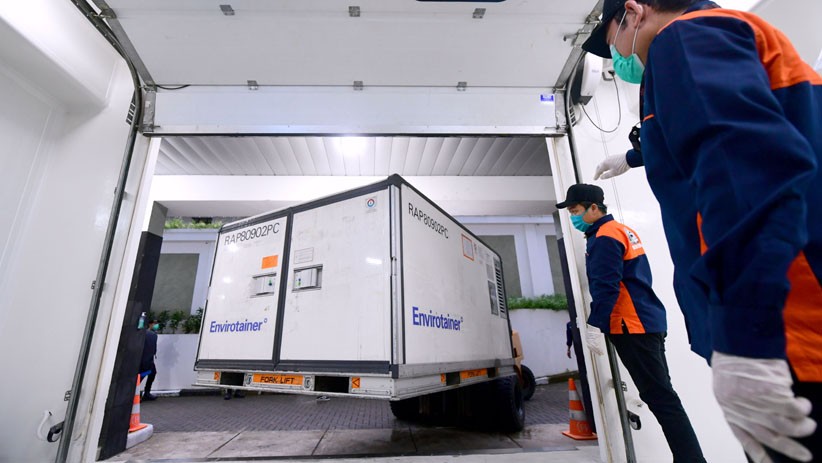 Vaksin Covid-19 Sinovac Disimpan di Bio Farma Bandung - Bagian 3