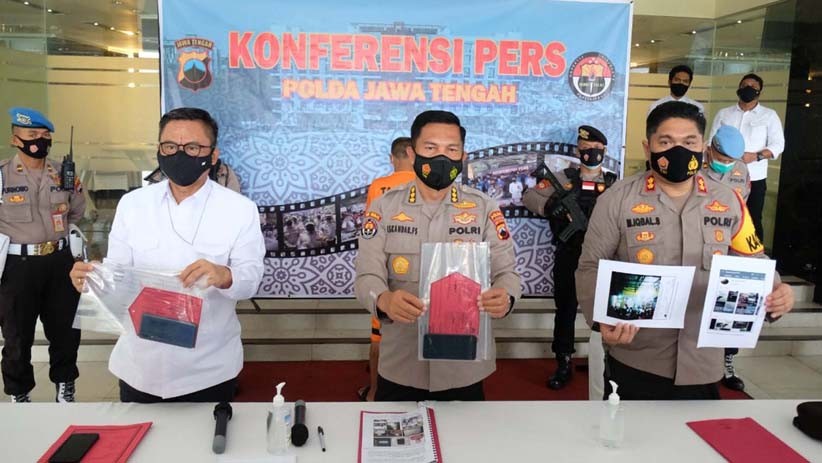 Tampang Pelaku Penyebar Video Azan Jihad Ditangkap Polda Jateng