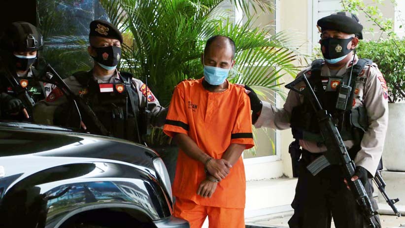 Tampang Pelaku Penyebar Video Azan Jihad Ditangkap Polda Jateng