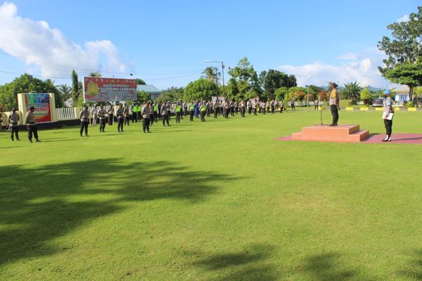 Amankan 211 TPS, Polres Talaud Siagakan 275 Personel 