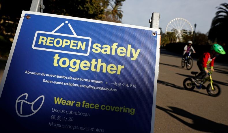 Kasus Covid 19 Melonjak California Lockdown