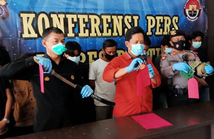 Hendak Tawuran, 7 Pemuda di Bantul Diamankan Polisi