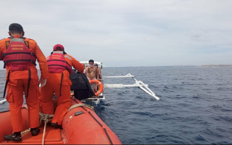 Nelayan yang Hilang di Perairan Lombok Timur Ditemukan di Gili Kodek