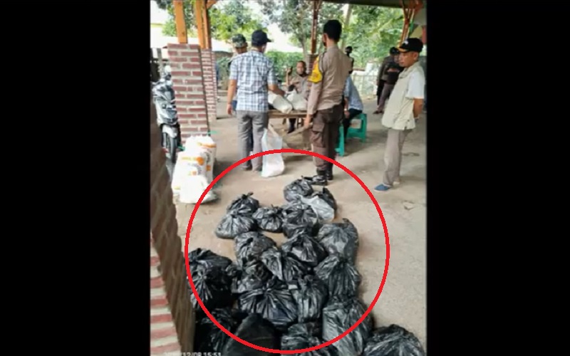 Bawaslu Kota Cilegon Amankan Paket Beras hingga Ikan, Diduga untuk Serangan Fajar