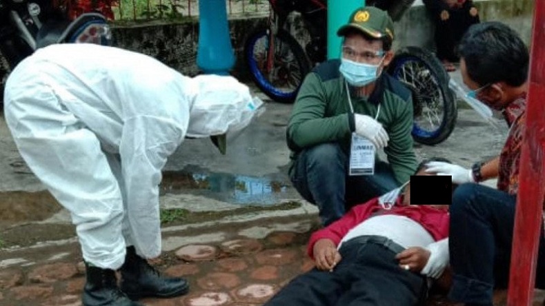 Usai Nyoblos di TPS, Pemilih di Blitar Tiba-Tiba Jatuh dan Meninggal Dunia
