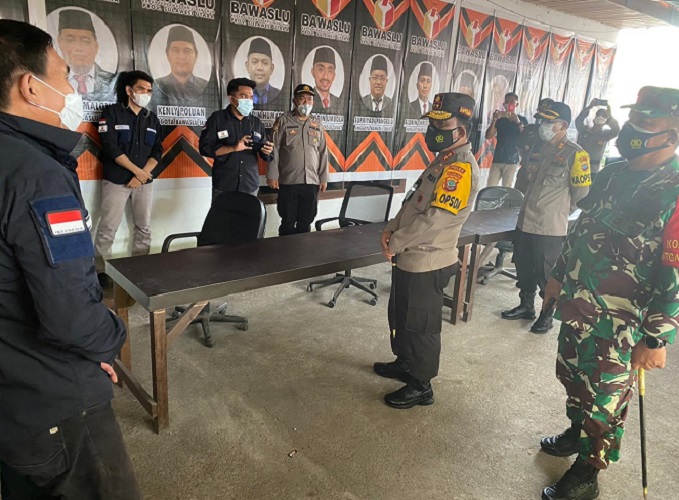 Kapolda Sulut Bersama Forkopimda Datangi Minsel, Ini yang Dicek 