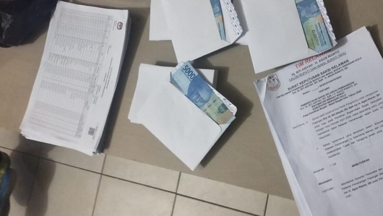 Bawaslu Amankan 146 Amplop Jelang Pilkada Indragiri Hulu, Masing-Masing Berisi Rp50.000