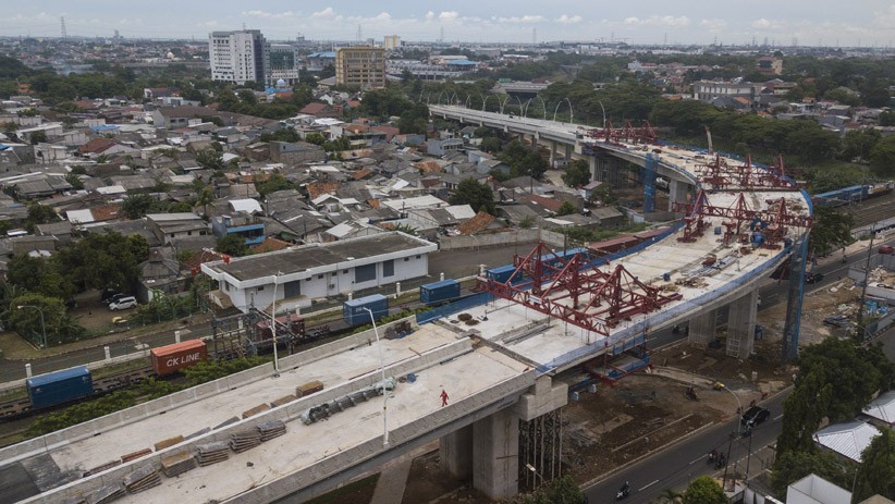 Progres Pembangunan Fly Over Cakung, Rampung Januari 2021 - Bagian 1