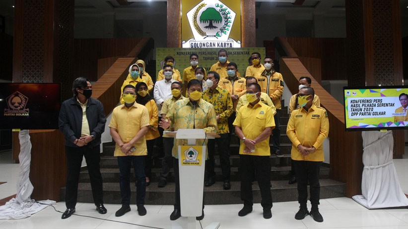 Partai Golkar Klaim Raih Kemenangan 60 Persen Lebih pada Pilkada 2020 - Bagian 1