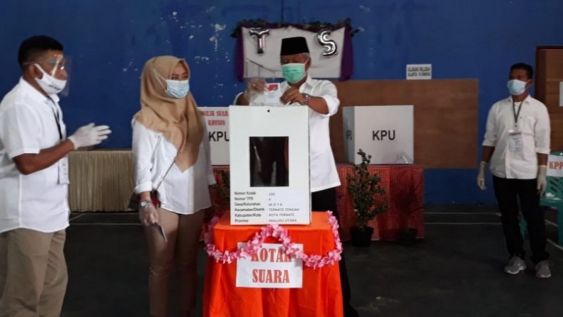 Pencoblosan di Ternate Relatif Aman, Semua Pihak Diimbau Terima Hasil Pilkada