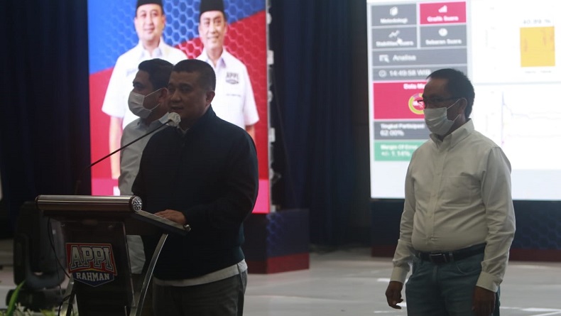 Pilkada Makassar, Rahman Bando: Kita Dukung Pasangan Calon Terpilih