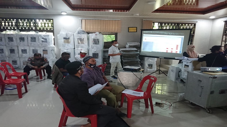 Rekapitulasi Suara Pilkada Medan Masih di Kecamatan 