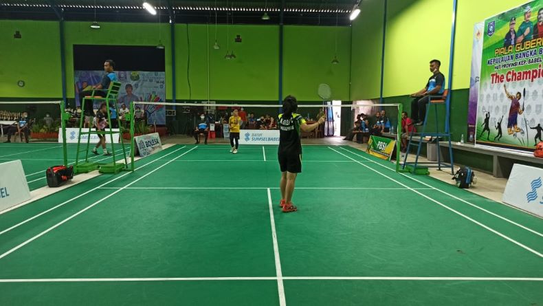 Akibat Pandemi Covid-19, Turnamen Badminton Piala Gubernur Babel Tanpa Penonton