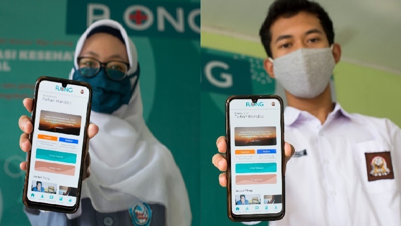 Keren, Pelajar SMAN 1 Ngamprah KBB Jabar Ciptakan Aplikasi Antidepresi
