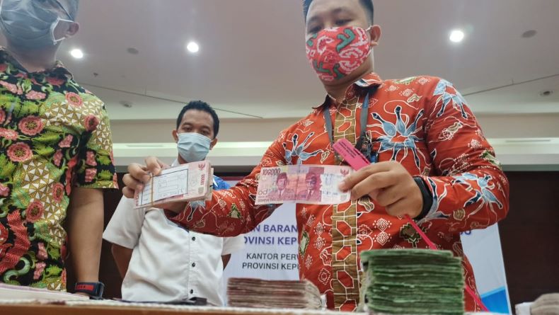 Bank Indonesia Babel Musnahkan 1.116 Lembar Uang Palsu