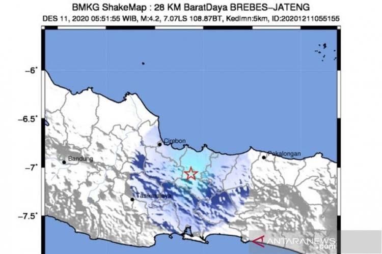 Waspada! Aktivitas Kegempaan di Zona Sesar Brebes 