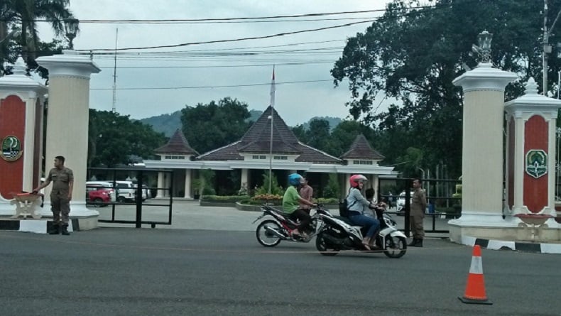 Corona Serang Pendopo Majalengka, Belasan Pegawai Terpapar dan Kantor Bupati Lock Down
