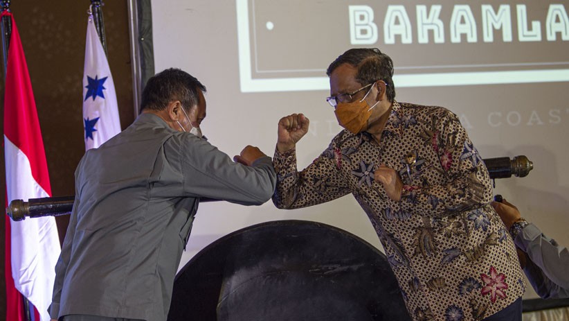 Menko Polhukam Mahfud MD Hadiri Peringatan HUT ke-6 Bakamla - Bagian 1