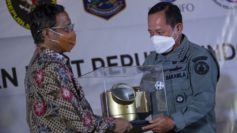 Menko Polhukam Mahfud MD Hadiri Peringatan HUT ke-6 Bakamla - Bagian 2