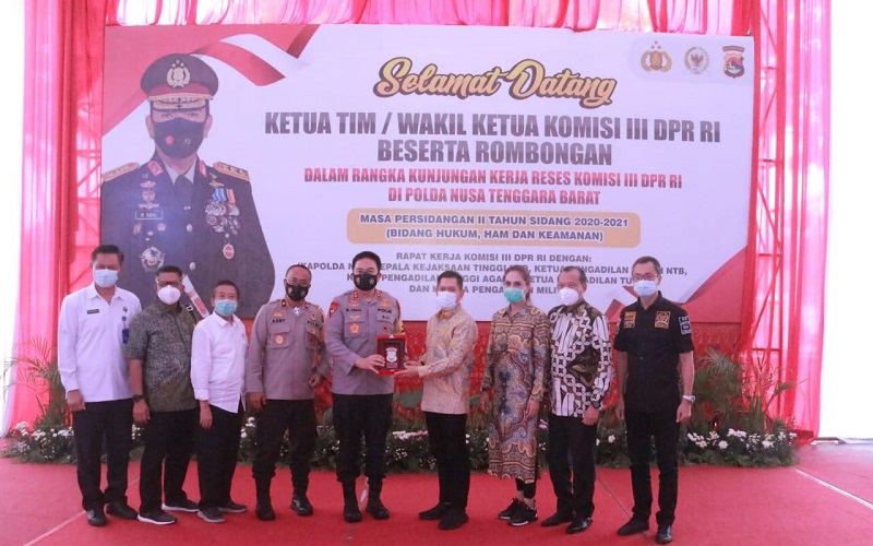 Komisi III DPR Puji Irjen Pol M Iqbal atas Penyelesaian Lahan KEK Mandalika