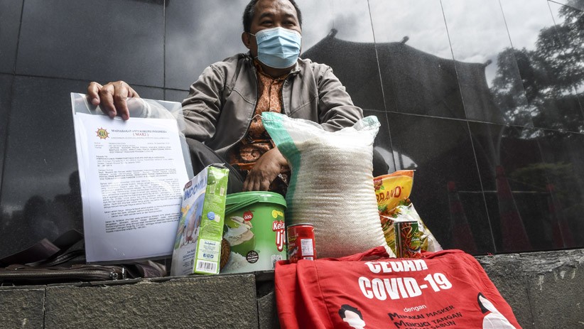 Pemkot Cimahi Pasok Sembako untuk Warga Isolasi Mandiri di Rumah