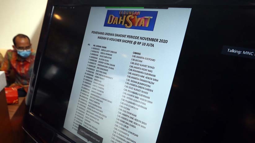 Pengundian Bulanan Tabungan Dahsyat MNC Bank  - Bagian 4