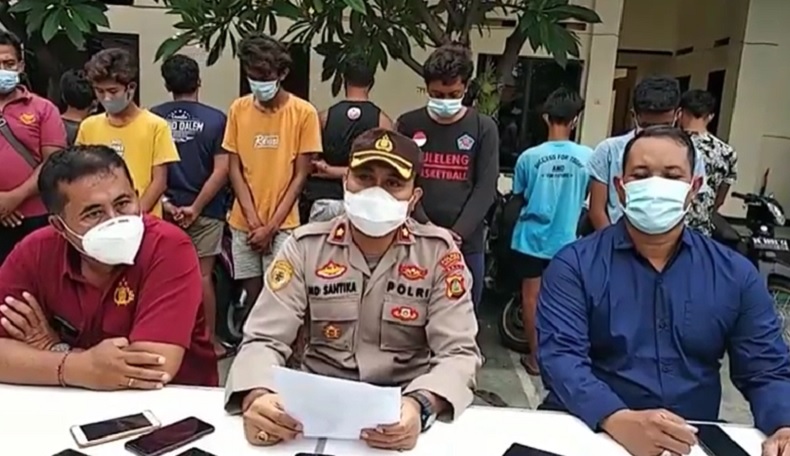 Balapan Liar di Buleleng Bali Dibubarkan, 10 Pelaku Diamankan
