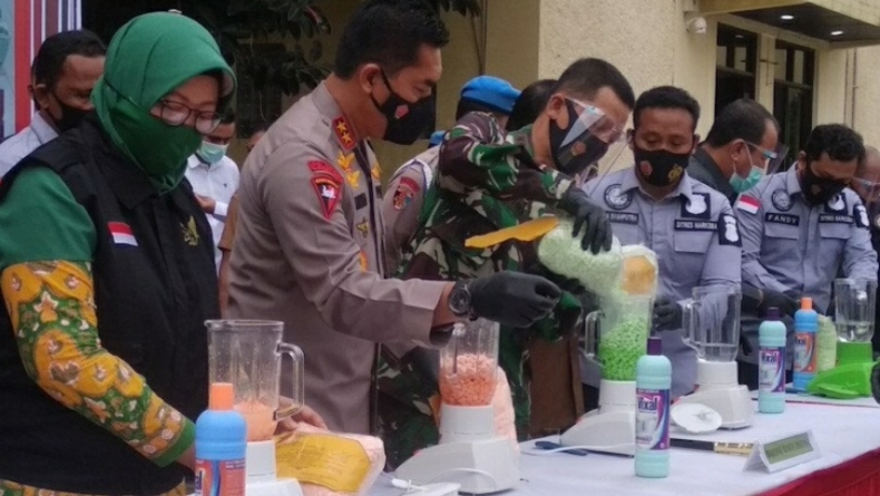 Ratusan Kilogram Sabu Diamankan Aparat di Aceh Sepanjang Tahun 2020