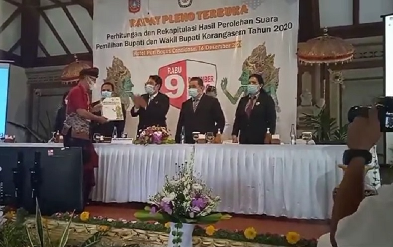 Tumbangkan Petahana, Gede Dana-Artha Dipa Raih Suara Terbanyak Pilkada Karangasem